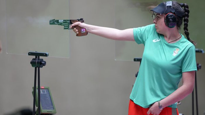 Олимпийската вицешампионка Антоанета Костадинова е втора след прецизната стрелба в