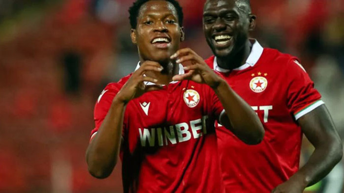 Нападателят на ЦСКА Браян Морено даде интервю за Дарик радио