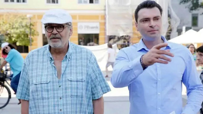 Големия артист и преподавател има градинка на свое име в