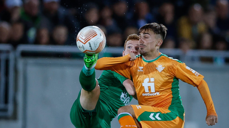 Бетис взе своето срещу Лудогорец