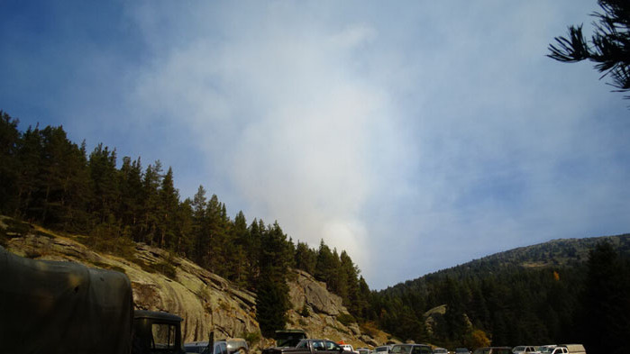 Пожарът, който избухна в Рила планина вчера следобед вече е