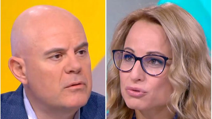 Интервюто на Цънцарова с Гешев: Безсмислен разговор, нахъсана е, ама бутафорно-семпла женица