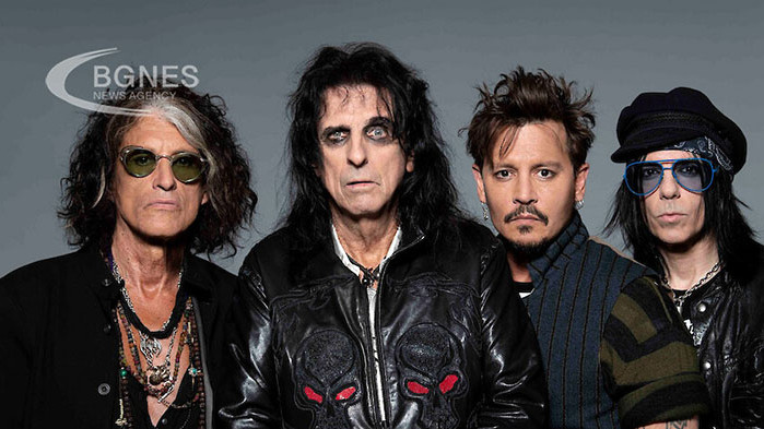 Johnny Depp и Alice Cooper идват в София на 12 юни