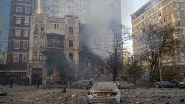 Взривове отекнаха в редица региони в Украйна включително в столицата