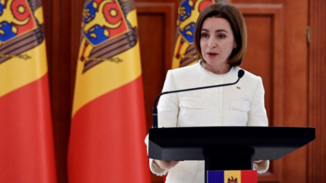 Президентът на Молдова Мая Санду заяви в реч пред румънския