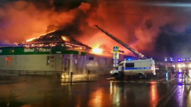 Пожар е възникнал в нощта срещу събота в кафе клуб Полигон