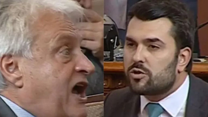 Бившият вътрешен министър крещеше от място Нещастник“ Много неща чухме,