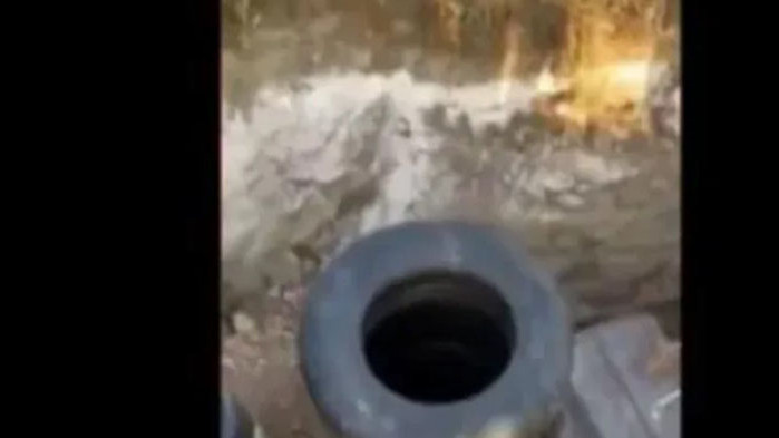 Много е странно да влезеш в 38-сантиметрова тръба и то