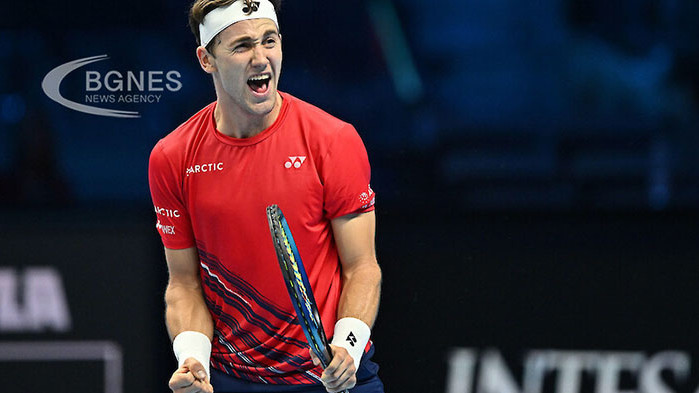 Каспър Рууд първият полуфиналист в Торино. Норвежецът намери място сред