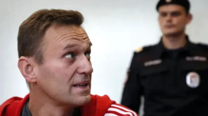 Руският опозиционен лидер Алексей Навални, който излежава присъда от 11
