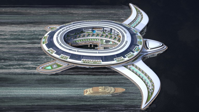 Огромен плаващ град - най-голямата конструкция, която ще струва $8 милиарда