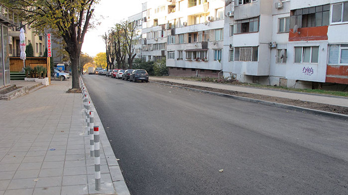 Приключва ремонтът на улица Дубровник“ в район Приморски, съобщиха от дирекция
