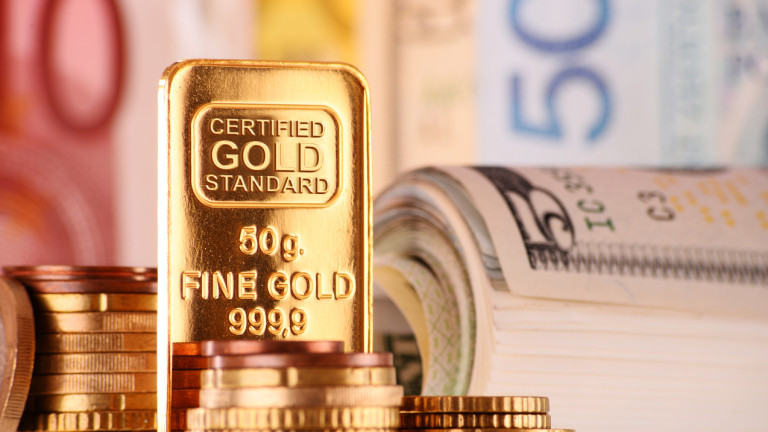 Цената на златото в петък сутрин умерено расте, става ясно