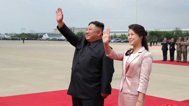Дъщерята на севернокорейския лидер Ким Чен ун отново имаше публична