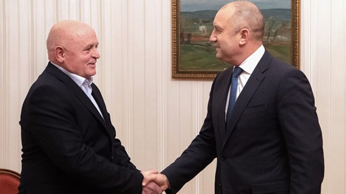 Президентът Румен Радев прие на Дондуков“ 2 председателя на молдовския
