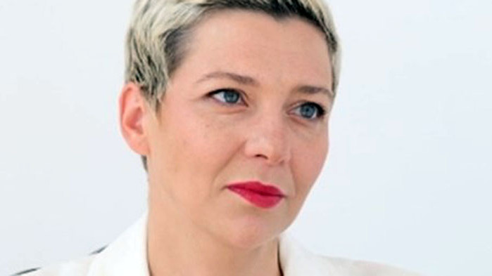 Мария Колесникова, която е сред лидерите на протестното движение в