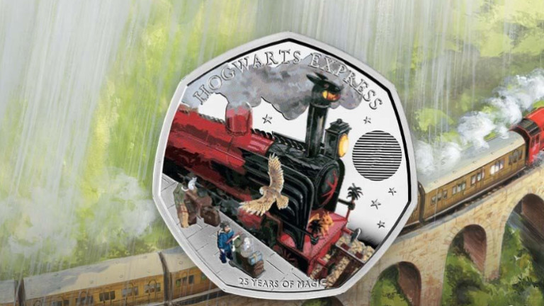 Кралският монетен двор пусна колекционерски монети на тема Хари Потър,