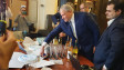 СДС на Христова възраст: С торта и бяло вино почерпиха депутатите на партията в парламента