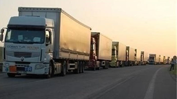 Ситуацията с трафика на камиони в района на Граничния контролно-пропускателен