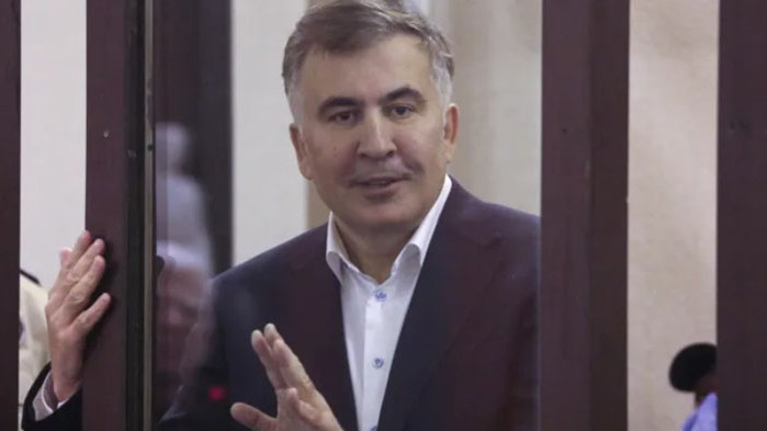 Бившият президент на Грузия Михаил Саакашвили, който излежава присъдата си