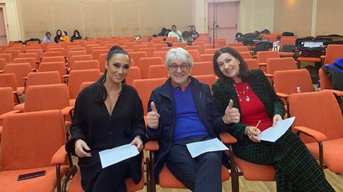 Орлин Горанов, Мария Илиева и оперната прима Еделина Кънева -