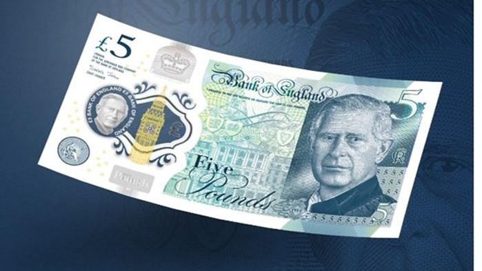 Показаха новите банкноти с лика на крал Чарлз Трети