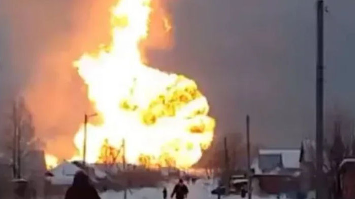 Взрив избухна на газопровода Уренгой-Помари-Ужгород, свързващ Русия и Украйна, съобщи