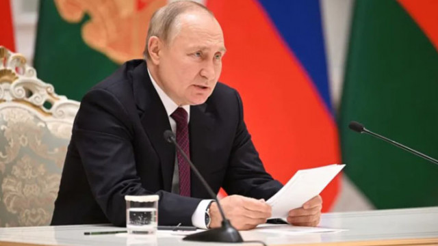 Президентът Владимир Путин заяви че Русия иска да сложи край