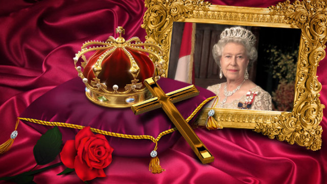 Принцесата на Уелс отдаде почит към кралица Елизабет Втора на