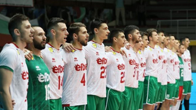 Всички мачове на мъжкия национален отбор на България от ЕвроВолей