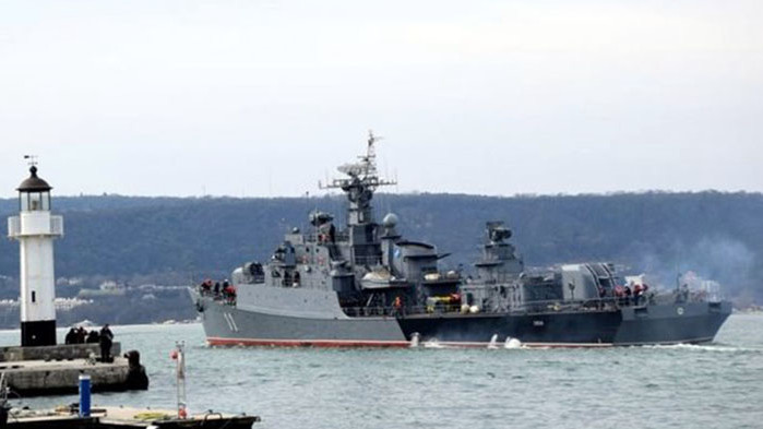 ВМС чества 33 г. от вдигането на военноморския флаг на фрегатата „Смели“