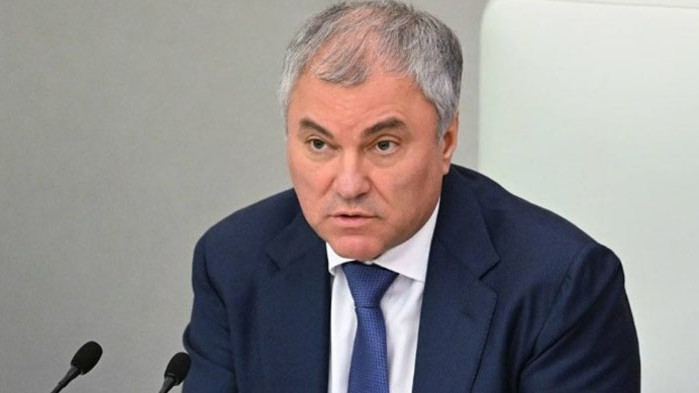 Председателят на Думата Вячеслав Володин, заяви, че долната камара на