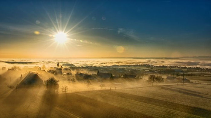 Сутринта на отделни места по поречието на Дунав и в