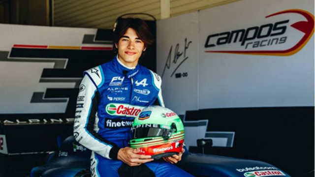 Шампионът Фернандо Алонсо помага на българче да стане пилот във Формула 1