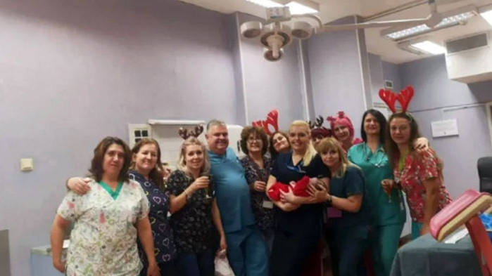 Първото бебе за 2023 г. е момченце. То се е