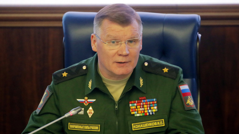 Руските военни твърдят, че удрят по складове за дронове в Украйна