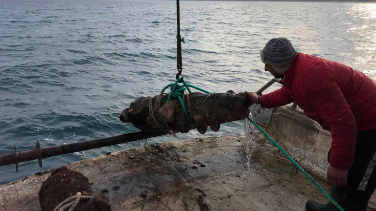 Подводна експедиция извади ценни находки от потънал кораб край нос Калиакра