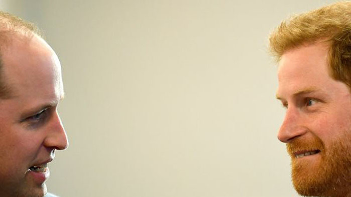 Британският принц Хари и брат му, престолонаследникът принц Уилям, са