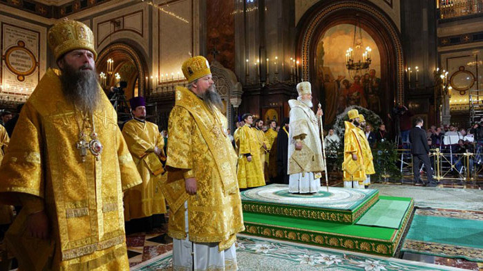 Руският патриарх Кирил на Рождество: Русия сега се бори за бъдещето на цялото човечество