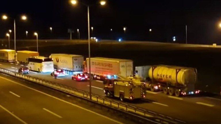 Инцидент с българска техника се е случил при изтеглянето на