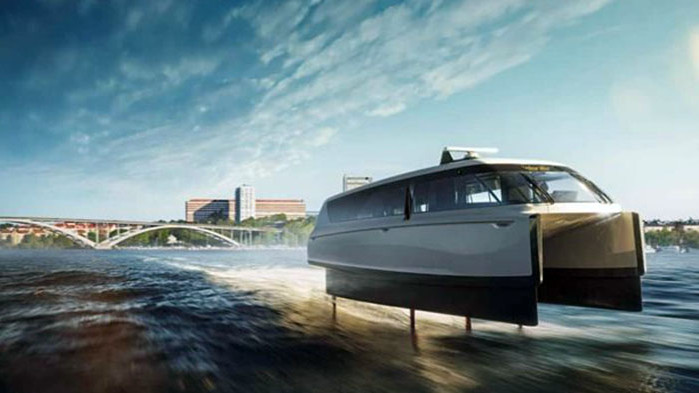 Летящ“ ферибот, който предпазва от морска болест, може един ден