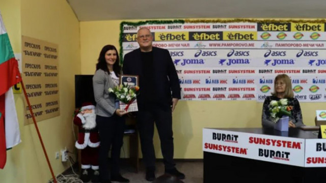 Стойка Кръстева с благодарности към „Локомотив – София” и треньора си