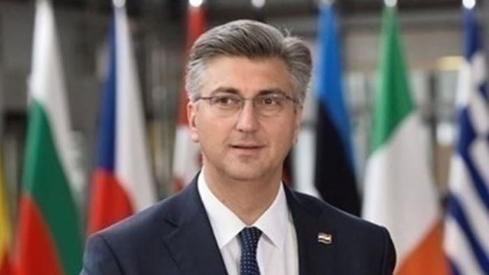 Премиерът на Хърватия Андрей Пленкович, който участва в годишния Световен