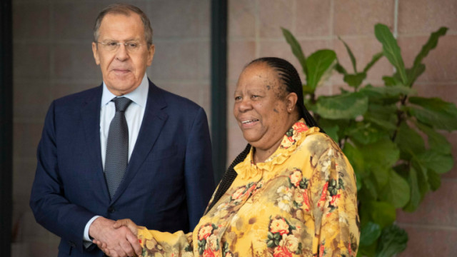 Руският външен министър Сергей Лавров посети Южна Африка в понеделник за