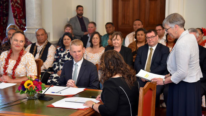 Крис Хипкинс положи клетва в сряда като 41-ят министър-председател на