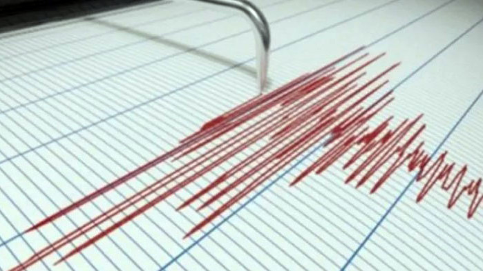 Земетресение с магнитуд 5,7 по скалата на Рихтер е отчетено