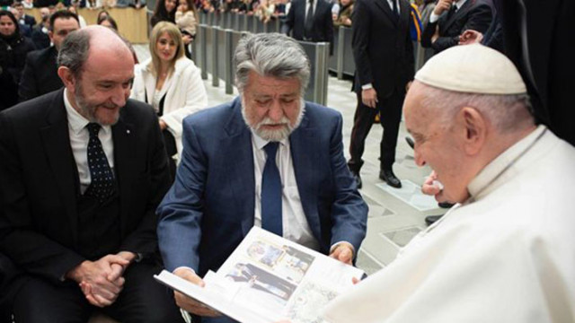 България има благословията на папа Франциск Това обяви председателят на