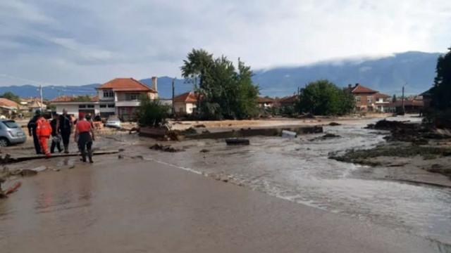 Община Карлово обяви частично бедствено положение за селата Каравелово и