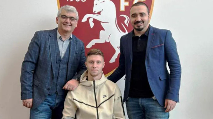 Юношата на Пирин Васил Христов премина в тима от италианската