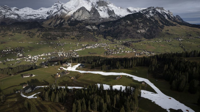 Ла Морте, Франция, по-рано този месец бе твърде топло дори